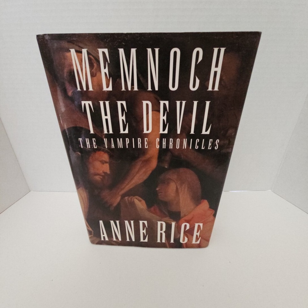 Memnoch The Devil Anne Rice Hardback First Edition With‎ Dust Cover